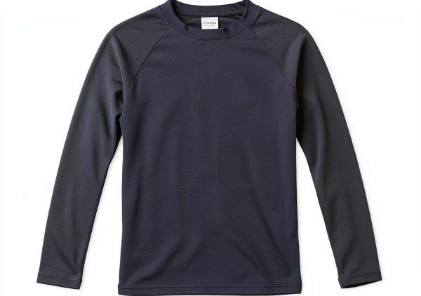 KidFit Baby Boys Rash Guard UPF 50 Navy Blue-0