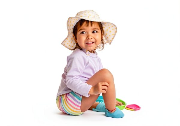 i play rashguard top for baby girls UPF 50+ quick-dry mock-6