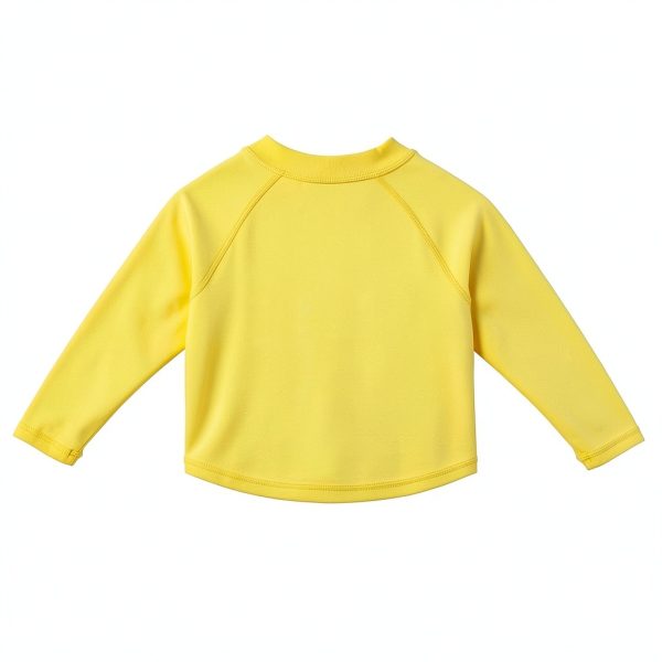 KidFit Baby Boys Sun Rash Guard Half Zip Dark Blue-1