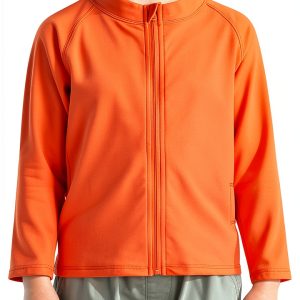 Boys Rash Guard Swim Shirt Orange 12-18 Months-0