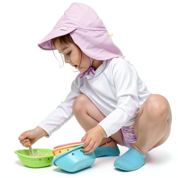 i play rashguard top for baby girls UPF 50+ quick-dry mock-1
