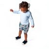 Gerber Baby Rash Guard UPF 50 Light Blue-3