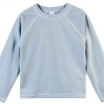 Gerber Baby Rash Guard UPF 50 Light Blue-0