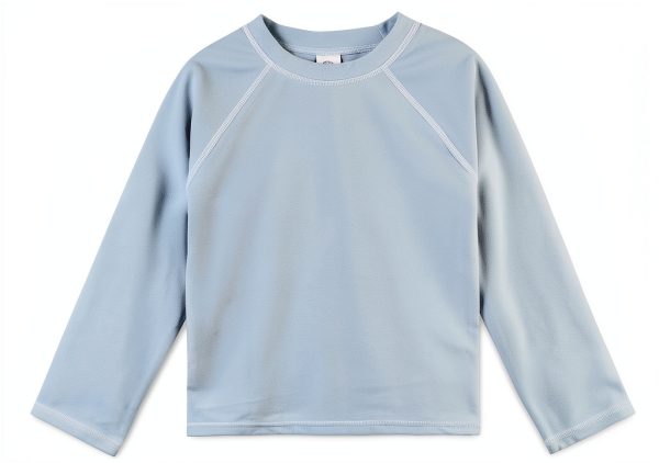 Gerber Baby Rash Guard UPF 50 Light Blue-0