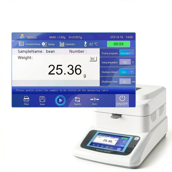 Moisture Analyzer Generic 0.001g 5‑inch Touch QON64VEBFTGDQSFUA-2