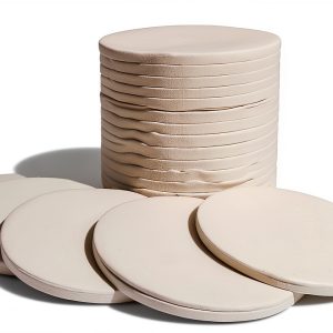 90mm Glass Fiber Sample Pads Moisture Analyzers Nevada Weighing 2400-0