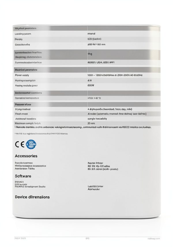 Radwag MA 50.R Moisture Analyzer 50g 0.001g Precision Lab Balance-6