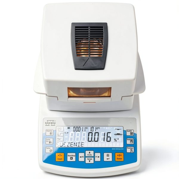 Moisture Analyzer Radwag MA 50/1.R 50g with Infrared Drying Lamp-0