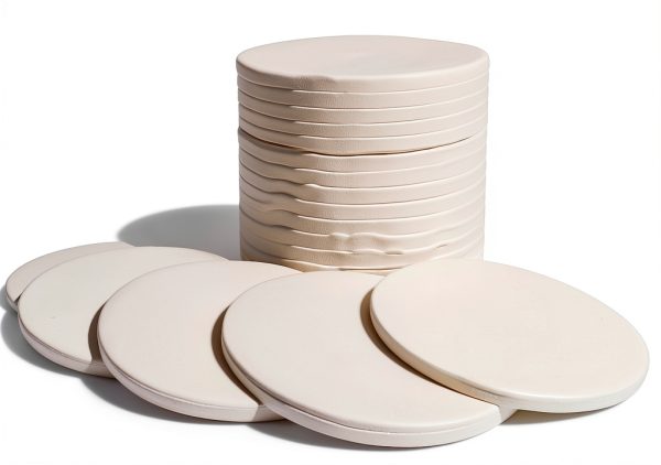 Mettler Style 90mm Binderless Glass Fiber Sample Pads Nevada Weighing-0